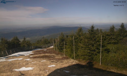 Lysá hora, pohled na západ