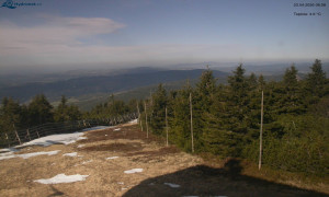 Město Rokytnice nad Jizerou - Lysá hora, pohled na západ - 23.4.2026 v 09:01 Město Rokytnice nad Jizerou - Lysá hora, pohled na západ - 23.4.2026 v 09:01