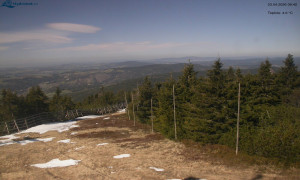 Město Rokytnice nad Jizerou - Lysá hora, pohled na západ - 23.4.2026 v 09:45 Město Rokytnice nad Jizerou - Lysá hora, pohled na západ - 23.4.2026 v 09:45