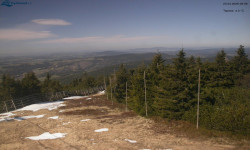 Lysá hora, pohled na západ