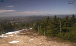 Lysá hora, pohled na západ