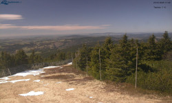 Lysá hora, pohled na západ