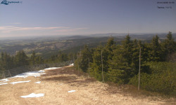 Lysá hora, pohled na západ