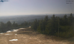 Lysá hora, pohled na západ