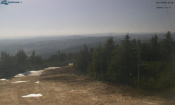 Lysá hora, pohled na západ