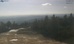 Lysá hora, pohled na západ