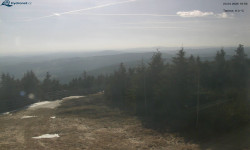 Lysá hora, pohled na západ