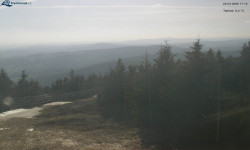 Lysá hora, pohled na západ