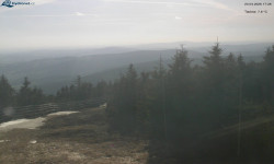 Lysá hora, pohled na západ