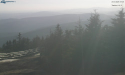 Lysá hora, pohled na západ