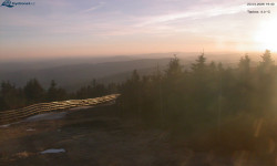 Lysá hora, pohled na západ