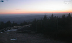 Lysá hora, pohled na západ