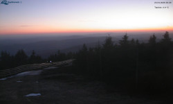 Lysá hora, pohled na západ