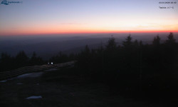 Lysá hora, pohled na západ