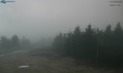 Lysá hora, pohled na západ