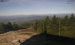 Lysá hora, pohled na západ