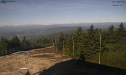 Lysá hora, pohled na západ