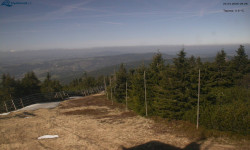 Lysá hora, pohled na západ