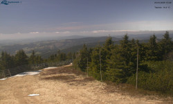 Lysá hora, pohled na západ