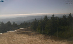 Lysá hora, pohled na západ