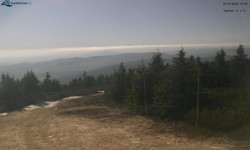 Lysá hora, pohled na západ