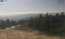 Lysá hora, pohled na západ