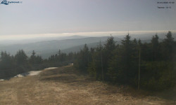 Lysá hora, pohled na západ