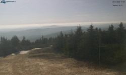 Lysá hora, pohled na západ