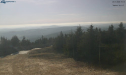 Lysá hora, pohled na západ