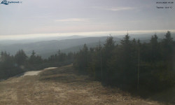 Lysá hora, pohled na západ