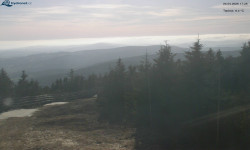 Lysá hora, pohled na západ