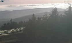 Lysá hora, pohled na západ