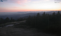 Lysá hora, pohled na západ