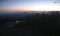 Lysá hora, pohled na západ