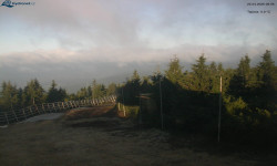 Lysá hora, pohled na západ