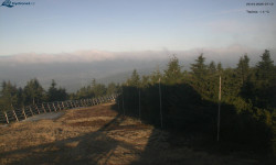 Lysá hora, pohled na západ