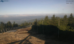 Lysá hora, pohled na západ