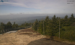 Lysá hora, pohled na západ