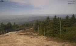 Lysá hora, pohled na západ