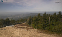 Lysá hora, pohled na západ