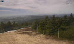 Lysá hora, pohled na západ