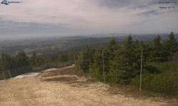 Lysá hora, pohled na západ