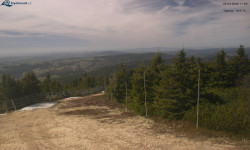 Lysá hora, pohled na západ