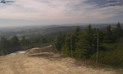 Lysá hora, pohled na západ