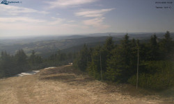 Lysá hora, pohled na západ