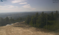 Lysá hora, pohled na západ