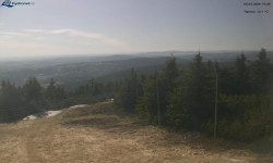 Lysá hora, pohled na západ