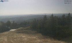 Lysá hora, pohled na západ