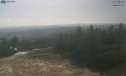 Lysá hora, pohled na západ