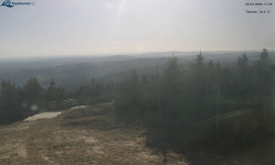 Lysá hora, pohled na západ